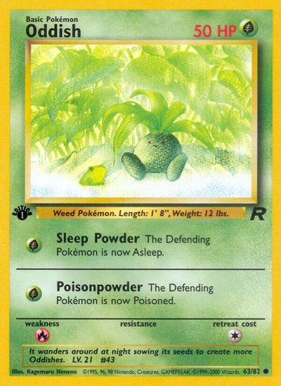 Oddish [1st Edition] #63
