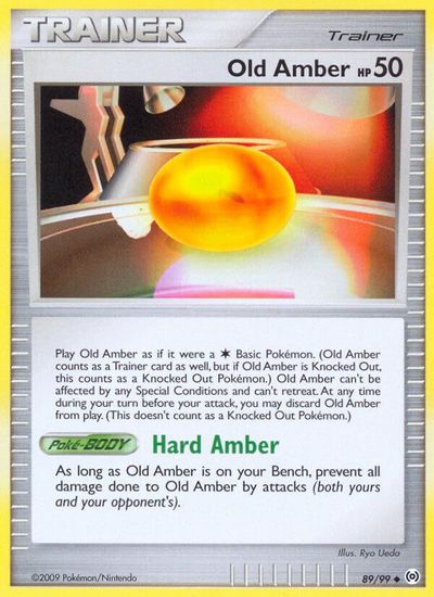 Old Amber [Reverse Holo] #89