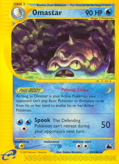 Omastar [Reverse Holo] #23