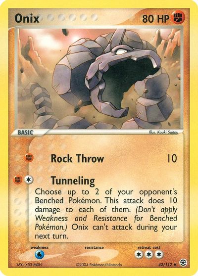 Onix [Reverse Holo] #42