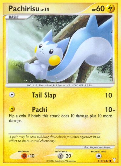 Pachirisu [Reverse Holo] #118