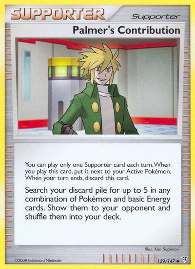 Palmer's Contribution [Reverse Holo] #139