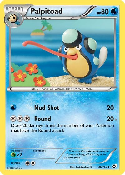 Palpitoad [Reverse Holo] #41