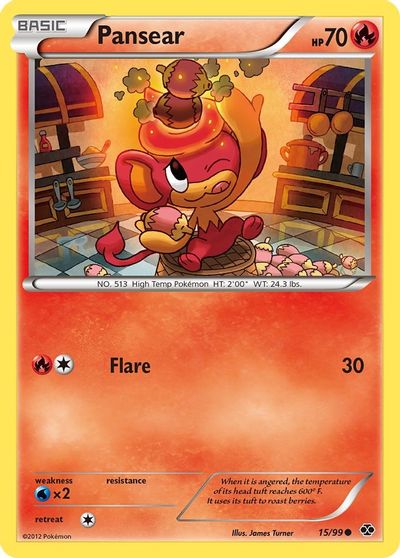 Pansear [Reverse Holo] #15