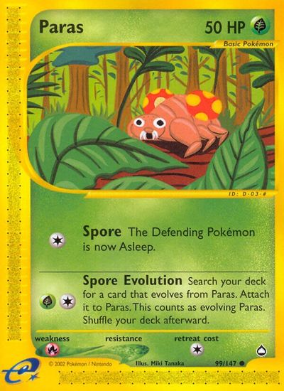 Paras [Reverse Holo] #99