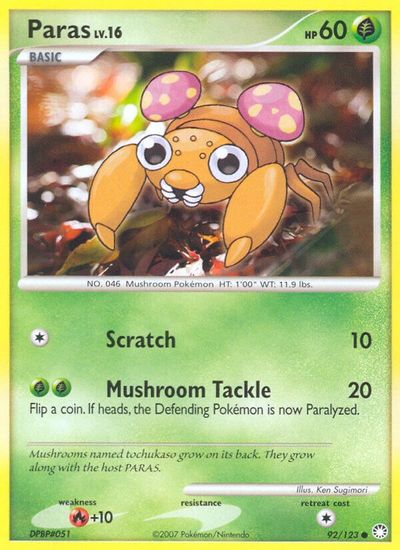 Paras [Reverse Holo] #92