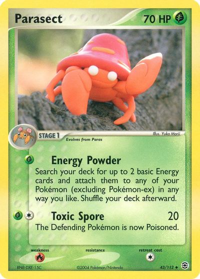 Parasect [Reverse Holo] #43