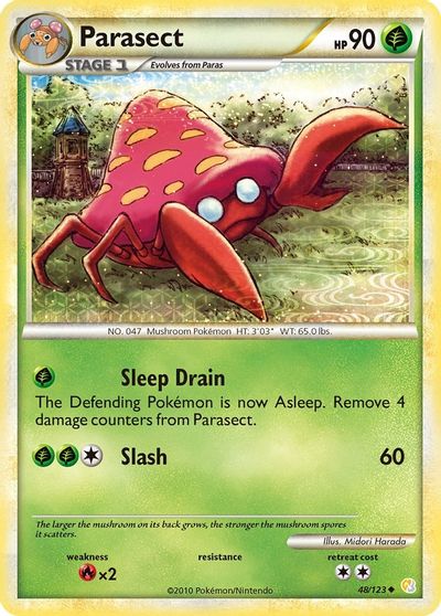 Parasect [Reverse Holo] #48