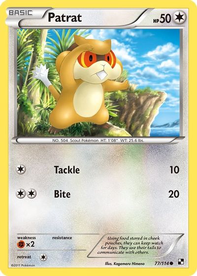 Patrat [Reverse Holo] #77