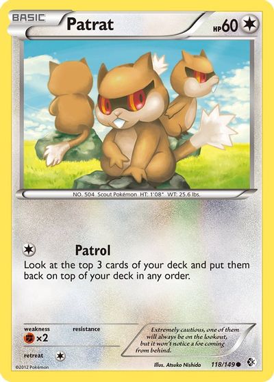 Patrat [Reverse Holo] #118