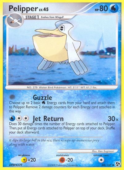 Pelipper [Reverse Holo] #48