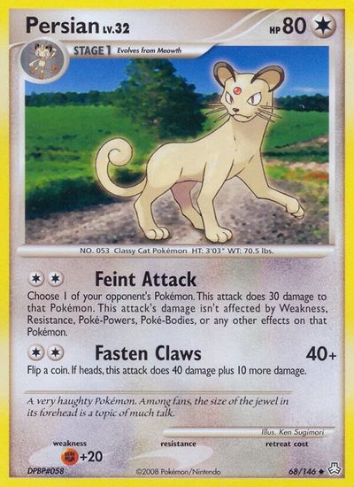 Persian [Reverse Holo] #68