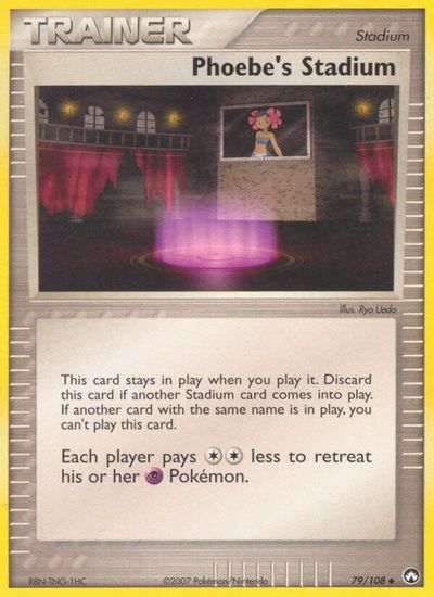 Phoebe's Stadium [Reverse Holo] #79