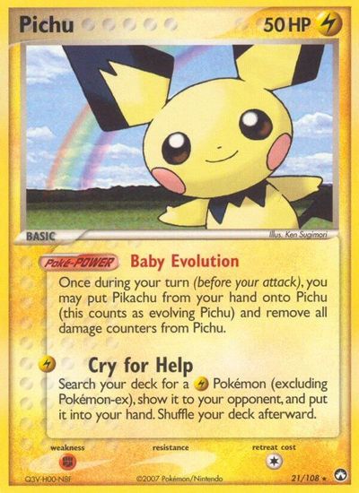 Pichu [Reverse Holo] #21