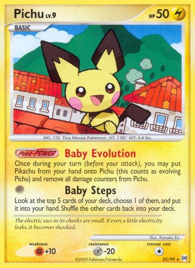 Pichu [Reverse Holo] #25