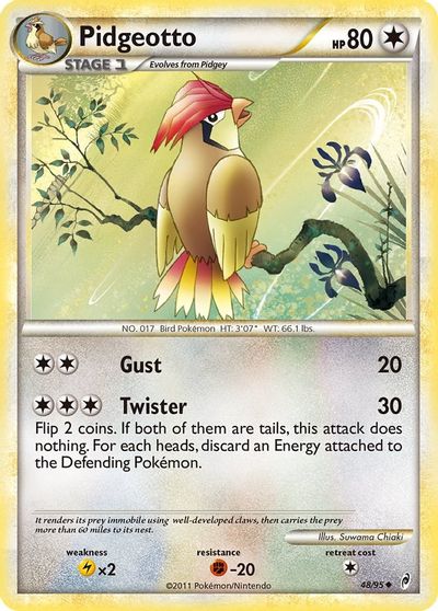 Pidgeotto [Reverse Holo] #48