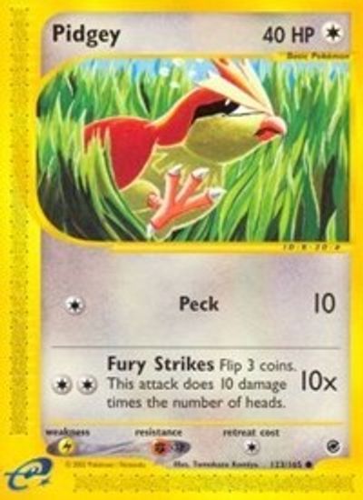 Pidgey [Reverse Holo] #123