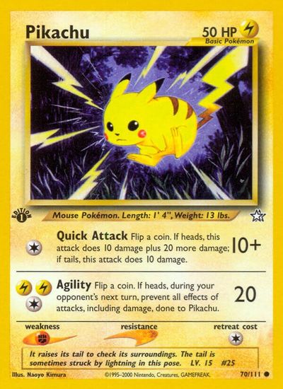 Pikachu [1st Edition] #70