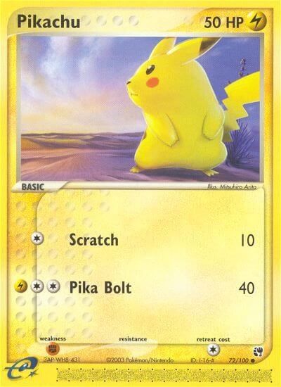 Pikachu [Reverse Holo] #72
