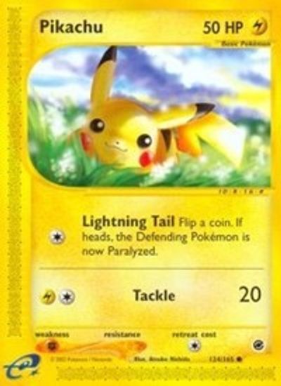 Pikachu [Reverse Holo] #124