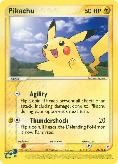Pikachu [Reverse Holo] #43