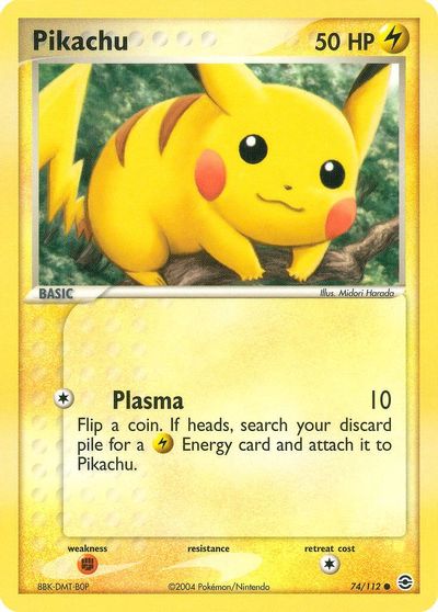 Pikachu [Reverse Holo] #74