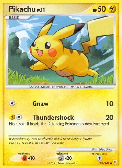 Pikachu [Reverse Holo] #120