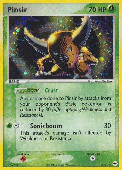 Pinsir [Reverse Holo] #13
