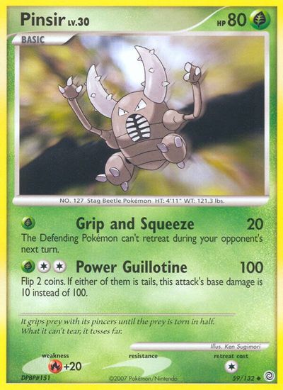 Pinsir [Reverse Holo] #59
