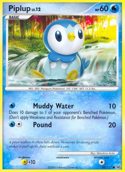Piplup [Reverse Holo] #85