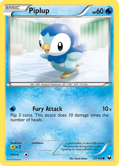 Piplup [Reverse Holo] #27