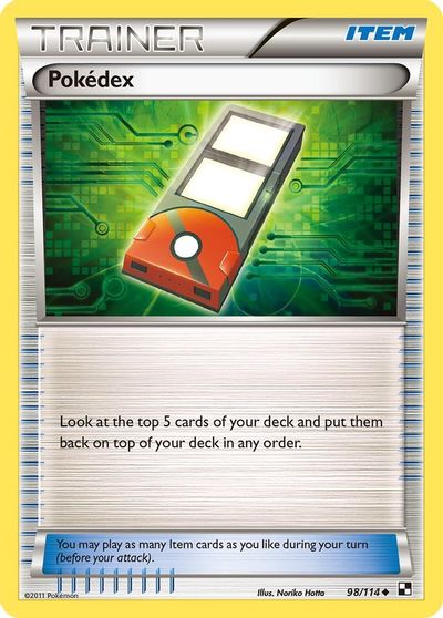 Pokedex [Reverse Holo] #98