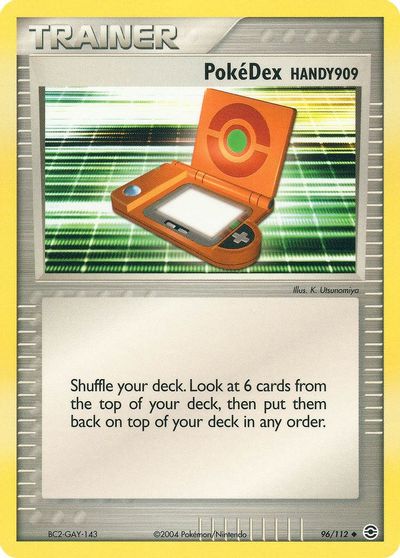 PokeDex Handy909 [Reverse Holo] #96