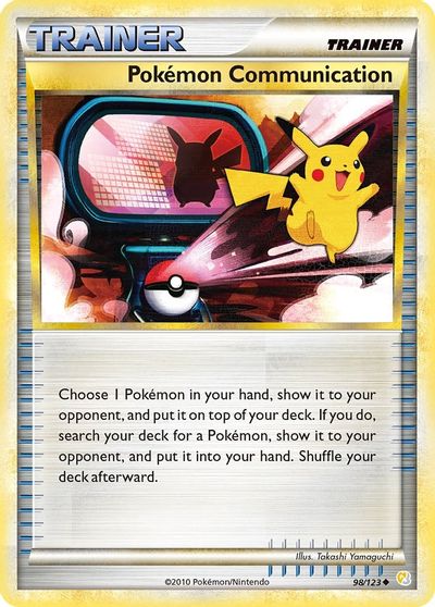 Pokemon Communication [Reverse Holo] #98