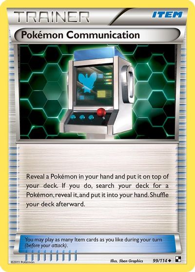 Pokemon Communication [Reverse Holo] #99