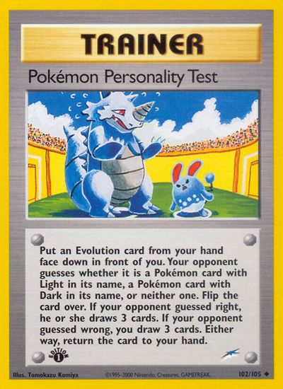 Pokemon Personality Test #102