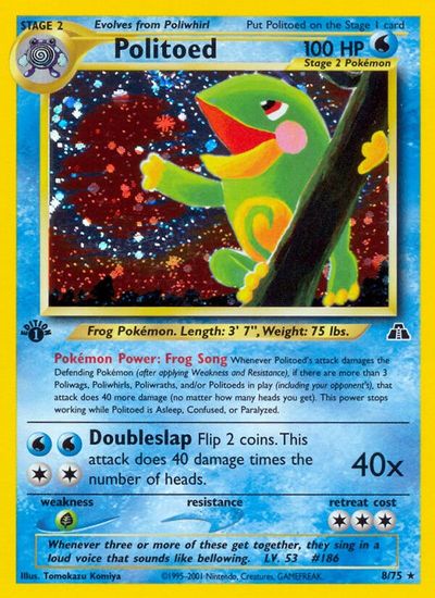 Politoed [1st Edition] #8