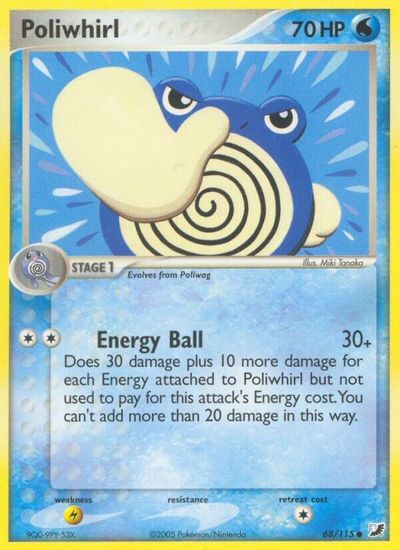 Poliwhirl [Reverse Holo] #68