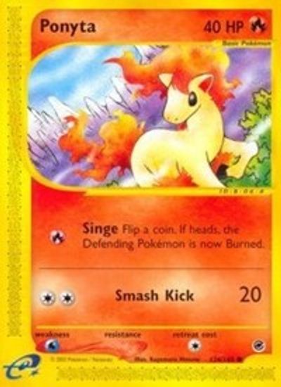 Ponyta [Reverse Holo] #126