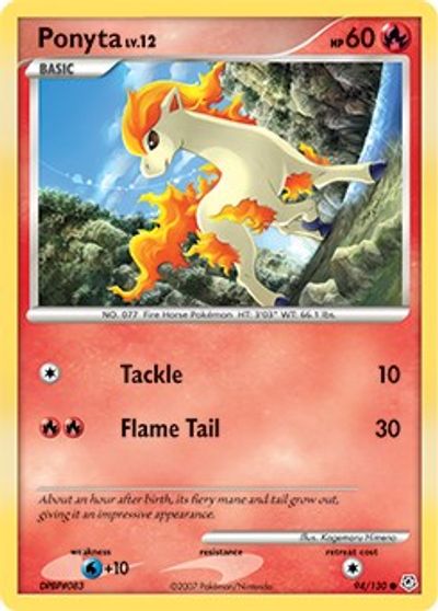 Ponyta [Reverse Holo] #94