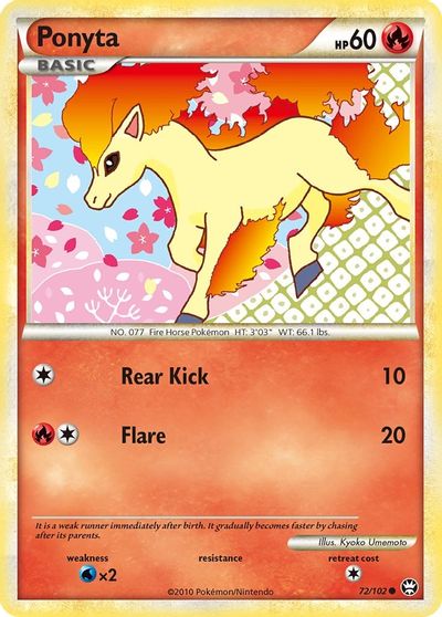Ponyta #72