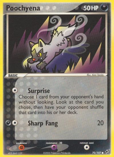Poochyena [Reverse Holo] #70