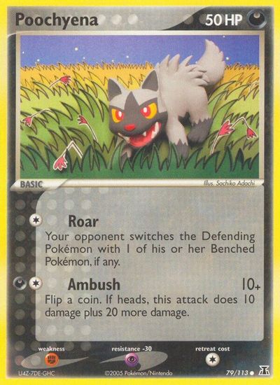 Poochyena [Reverse Holo] #79