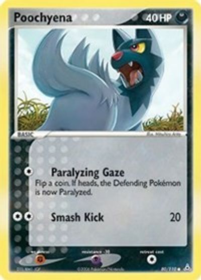 Poochyena [Reverse Holo] #80