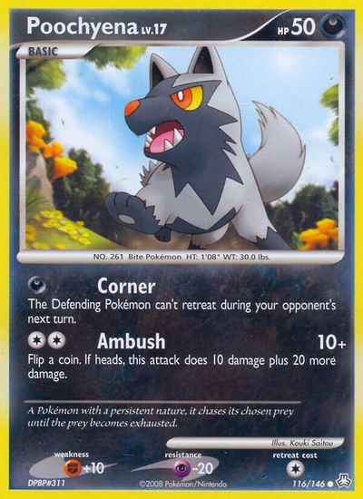 Poochyena [Reverse Holo] #116