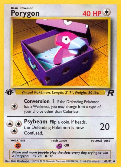 Porygon [1st Edition] #48