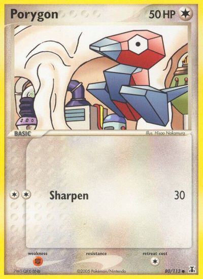 Porygon [Reverse Holo] #80