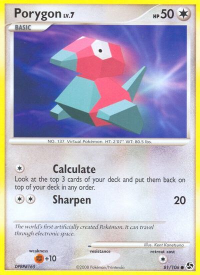 Porygon [Reverse Holo] #81
