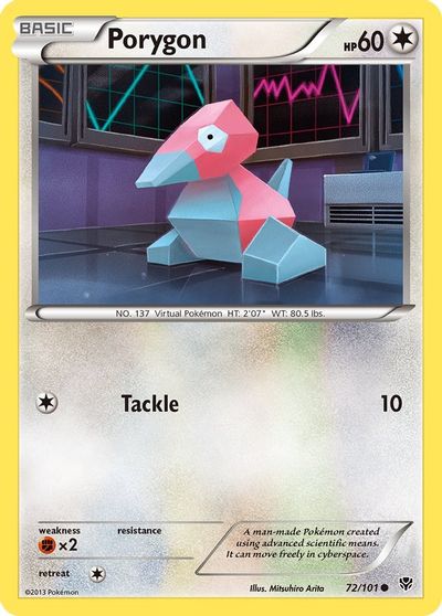Porygon [Reverse Holo] #72
