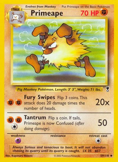 Primeape [Reverse Holo] #59